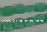 CHM16 15.5 inches 12*12mm square green hemimorphite beads wholesale