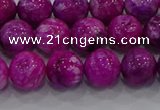 CHM231 15.5 inches 10mm round dyed hemimorphite beads wholesale