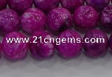 CHM232 15.5 inches 12mm round dyed hemimorphite beads wholesale