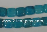 CHM25 15.5 inches 10*10mm square blue hemimorphite beads wholesale