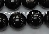 CHS05 15.5 inches 20mm round natural hypersthene gemstone beads