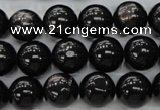 CHS53 15.5 inches 12mm round natural hypersthene beads