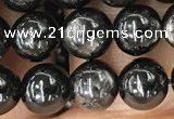 CHS58 15.5 inches 6mm round natural hypersthene beads wholesale