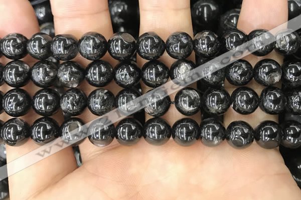 CHS59 15.5 inches 8mm round natural hypersthene beads wholesale