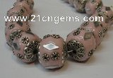 CIB100 17mm round fashion Indonesia jewelry beads wholesale