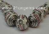 CIB110 18mm round fashion Indonesia jewelry beads wholesale