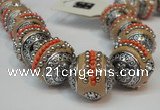 CIB112 18mm round fashion Indonesia jewelry beads wholesale