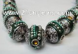 CIB113 18mm round fashion Indonesia jewelry beads wholesale