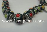 CIB140 18mm round fashion Indonesia jewelry beads wholesale