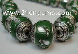 CIB145 18mm round fashion Indonesia jewelry beads wholesale