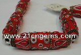 CIB15 17*60mm rice fashion Indonesia jewelry beads wholesale