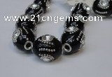 CIB162 19*22mm oval fashion Indonesia jewelry beads wholesale