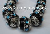 CIB172 19mm round fashion Indonesia jewelry beads wholesale