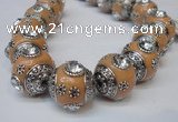 CIB191 19mm round fashion Indonesia jewelry beads wholesale