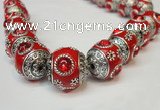 CIB193 19mm round fashion Indonesia jewelry beads wholesale