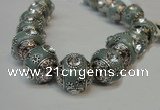 CIB195 19mm round fashion Indonesia jewelry beads wholesale