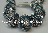 CIB201 19mm round fashion Indonesia jewelry beads wholesale