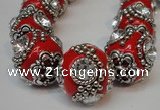 CIB203 19mm round fashion Indonesia jewelry beads wholesale