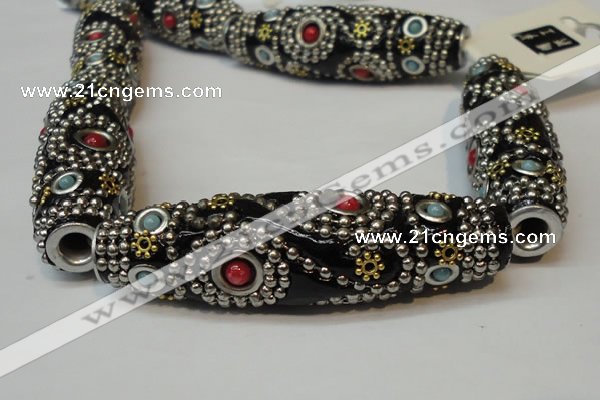 CIB21 17*60mm rice fashion Indonesia jewelry beads wholesale