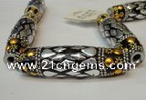 CIB22 17*60mm rice fashion Indonesia jewelry beads wholesale