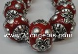 CIB221 18mm round fashion Indonesia jewelry beads wholesale