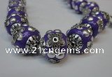 CIB222 18mm round fashion Indonesia jewelry beads wholesale