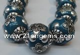 CIB224 18mm round fashion Indonesia jewelry beads wholesale