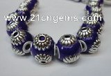 CIB232 14mm round fashion Indonesia jewelry beads wholesale