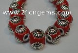 CIB234 14mm round fashion Indonesia jewelry beads wholesale