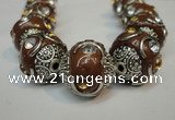 CIB236 15mm round fashion Indonesia jewelry beads wholesale