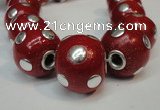 CIB240 18mm round fashion Indonesia jewelry beads wholesale