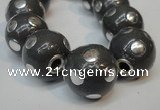 CIB241 18mm round fashion Indonesia jewelry beads wholesale