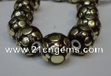 CIB246 18mm round fashion Indonesia jewelry beads wholesale