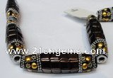 CIB26 17*60mm rice fashion Indonesia jewelry beads wholesale