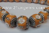 CIB260 17*18mm drum fashion Indonesia jewelry beads wholesale