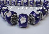 CIB262 17*18mm drum fashion Indonesia jewelry beads wholesale