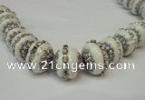 CIB270 14*16mm rondelle fashion Indonesia jewelry beads wholesale