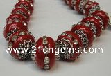 CIB273 14*16mm rondelle fashion Indonesia jewelry beads wholesale