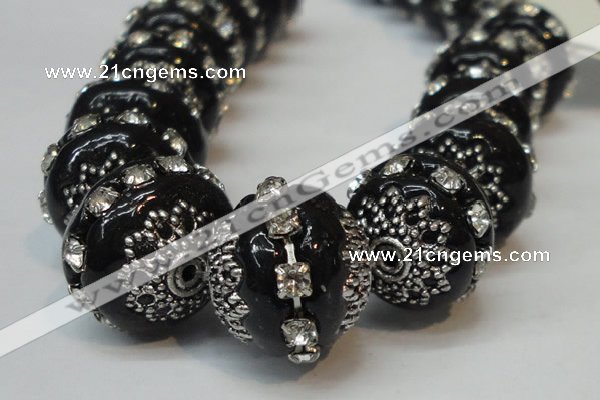 CIB274 14*16mm rondelle fashion Indonesia jewelry beads wholesale