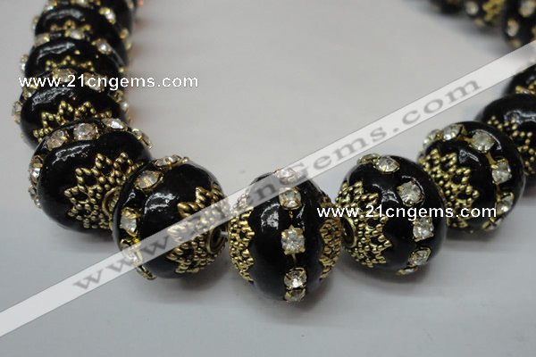 CIB276 14*16mm rondelle fashion Indonesia jewelry beads wholesale