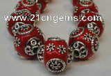 CIB281 16*16mm rondelle fashion Indonesia jewelry beads wholesale