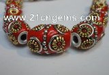 CIB296 14*22mm drum fashion Indonesia jewelry beads wholesale