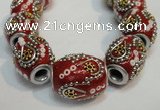 CIB300 15*20mm drum fashion Indonesia jewelry beads wholesale