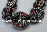 CIB317 20*23mm drum fashion Indonesia jewelry beads wholesale