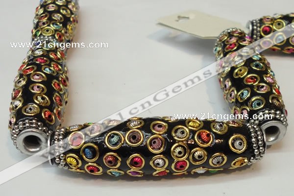 CIB32 17*60mm rice fashion Indonesia jewelry beads wholesale