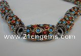 CIB337 17*33mm drum fashion Indonesia jewelry beads wholesale