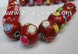 CIB350 20mm round fashion Indonesia jewelry beads wholesale