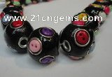 CIB352 20mm round fashion Indonesia jewelry beads wholesale