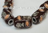 CIB369 15*25mm drum fashion Indonesia jewelry beads wholesale