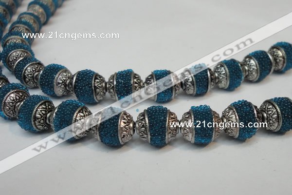 CIB383 8mm round fashion Indonesia jewelry beads wholesale